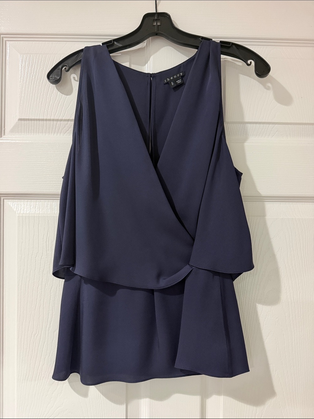 Theory Silk Sleeveless Top